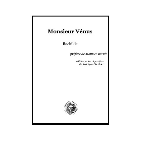 Monsieur Vénus | Rachilde (ebook)